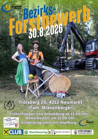 Bezirksforstbewerb 30.08.2026